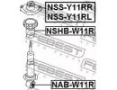 Сайлентблок заднего амортизатора NISSAN WINGROAD/A 11R