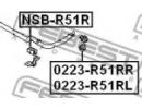 Втулка заднего стабилизатора d26 NISSAN PATHFINDER 51R