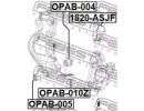 Сайлентблок поворотного кулака OPEL ASTRA J 2010-2 004