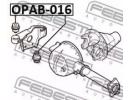 Сайлентблок опоры дифференциала OPEL FRONTERA B 19 016