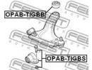 Сайлентблок задний переднего рычага OPEL MERIVA-A  GBB