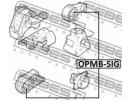 Сайлентблок подушки двигателя fRONT AND rEAR OPEL  SIG