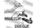 Сайлентблок переднего рычага RENAULT CLIO II 1998- IIF