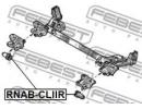 Сайлентблок задней балки RENAULT CLIO II 1998-2005 IIR