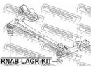 Сайлентблок задней балки комплект RENAULT LAGUNA I KIT