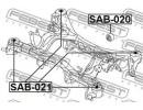 Сайлентблок задней балки SUBARU IMPREZA G12 2007.0 020