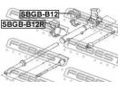 Проставка рулевой рейки SUBARU IMPREZA G11 2000.02 B12