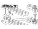 Втулка переднего стабилизатора d23 SUZUKI GRAND VI VTF