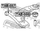 Сайлентблок задний переднего рычага TOYOTA CALDINA 006