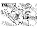 Сайлентблок передний переднего рычага TOYOTA GAIA  049