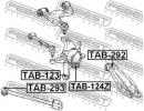 Сайлентблок задней цапфы TOYOTA CROWN/CROWN MAJEST 123