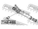 Сайлентблок рулевой рейки TOYOTA CRESTA GX90,JZX9# 468