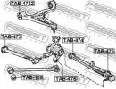 Сайлентблок заднего верхнего рычага TOYOTA CROWN/C 72Z