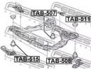 Сайлентблок подрамника TOYOTA CAMRY (JPP) ACV30,MC 515