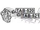 Сайлентблок опоры дифференциала (гидравлический) T 520