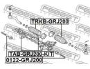 Сайлентблок рулевой рейки (комплект) TOYOTA LAND C KIT