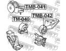 Сайлентблок правой подушки двигателя mt TOYOTA COR 041