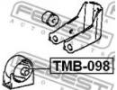 Сайлентблок передней подушки двигателя TOYOTA CALD 098