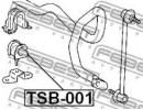 Втулка переднего стабилизатора d23 TOYOTA KLUGER L 001