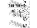 Втулка стойки переднего стабилизатора TOYOTA LITE/ 788