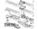 Втулка переднего стабилизатора d25 TOYOTA COROLLA  796