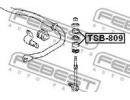 Втулка стойки переднего стабилизатора TOYOTA COROL 809