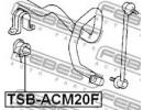 Втулка переднего стабилизатора d25 TOYOTA IPSUM AC 20F