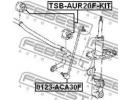 Втулка переднего стабилизатора комплект d25 TOYOTA KIT