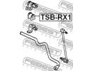 Втулка переднего стабилизатора d17 TOYOTA CAMRY GR RX1