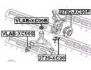 Сайлентблок задний переднего рычага VOLVO XC90 200 90B