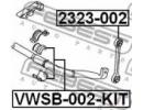 Втулка переднего стабилизатора комплект d20 AUDI Q KIT