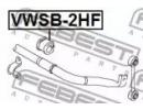 Втулка переднего стабилизатора d26.3 VOLKSWAGEN AM 2HF