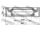 Сальник привода 34x65x12.1 MITSUBISHI CHALLENGER K 12X