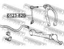 Тяга стабилизатора передняя TOYOTA CRESTA GX90,JZX 820