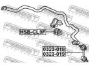 Тяга стабилизатора передняя левая HONDA ACCORD CL9 018