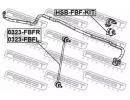 Тяга стабилизатора передняя правая HONDA CIVIC FB2 BFR
