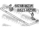 Тяга стабилизатора задняя MAZDA 3 BK 2003-2006 [EU Z3R