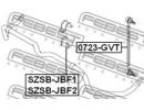Тяга стабилизатора передняя SUZUKI GRAND VITARA/ES GVT