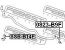 Тяга стабилизатора передняя SUBARU LEGACY B14 2009 B9F