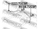 Тяга стабилизатора передняя HYUNDAI TUCSON 04 -OCT CSF