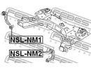 Тяга стабилизатора передняя правая NISSAN TIIDA JP NM1
