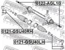 Тяга рулевая TOYOTA RAV4 ACA3#,ALA3#,GSA33,ZSA3# 2 L10