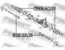 Тяга рулевая TOYOTA SIENNA GSL2#,MCL2# 2003.01-200 L20