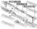 Тяга рулевая TOYOTA PASSO KGC1#,QNC10 2004.05-2010 C15