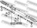 Тяга рулевая TOYOTA DUET M100A,M101A,M110A,M111A 1 100