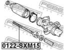 Тяга рулевая TOYOTA CALDINA AT191,CT19#,ET196,ST19 M15