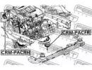 Подушка двигателя правая CHRYSLER PACIFICA 2003-20 ACRH