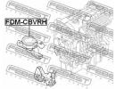 Подушка двигателя правая (гидравлическая) FORD FOC BVRH