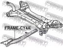 Подрамник передний MITSUBISHI LANCER CY,CZ 2007.03 CY4A