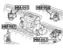 Подушка коробки скоростей at HONDA CR-V RD5 2002-2 M003